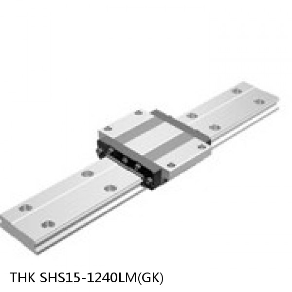 SHS15-1240LM(GK) THK Caged Ball Linear Guide Rail Only Standard Grade Interchangeable SHS Series #1 image