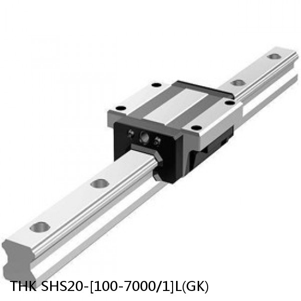SHS20-[100-7000/1]L(GK) THK Caged Ball Linear Guide Rail Only Standard Grade Interchangeable SHS Series #1 image