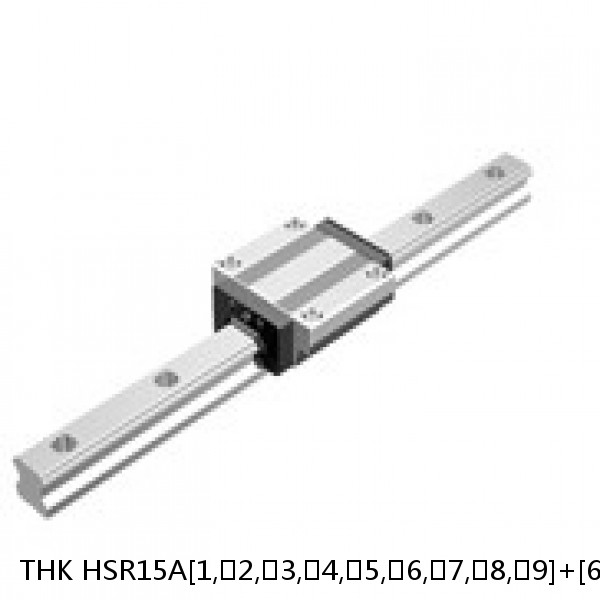 HSR15A[1,​2,​3,​4,​5,​6,​7,​8,​9]+[64-3000/1]L THK Standard Linear Guide  Accuracy and Preload Selectable HSR Series #1 image