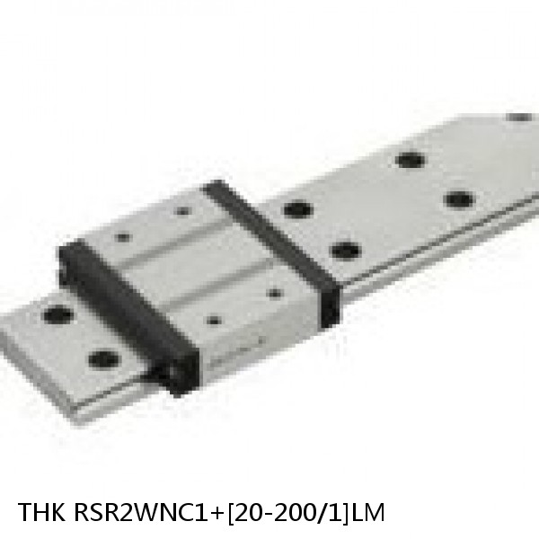 RSR2WNC1+[20-200/1]LM THK Miniature Linear Guide Full Ball RSR Series #1 image