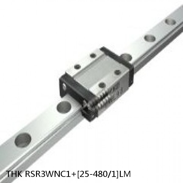 RSR3WNC1+[25-480/1]LM THK Miniature Linear Guide Full Ball RSR Series #1 image