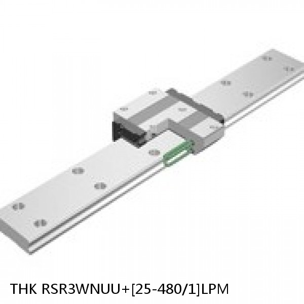 RSR3WNUU+[25-480/1]LPM THK Miniature Linear Guide Full Ball RSR Series #1 image