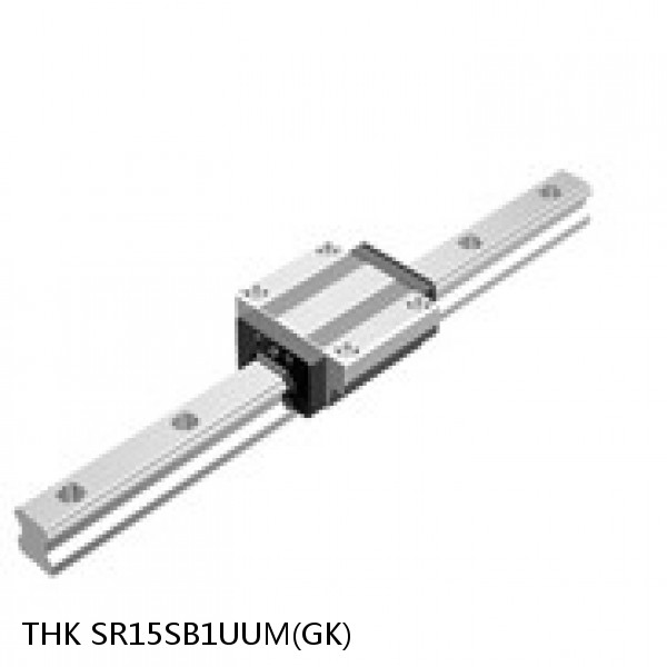 SR15SB1UUM(GK) THK Radial Linear Guide (Block Only) Interchangeable SR Series #1 image