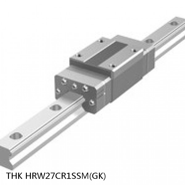 HRW27CR1SSM(GK) THK Wide Rail Linear Guide (Block Only) Interchangeable HRW Series #1 image