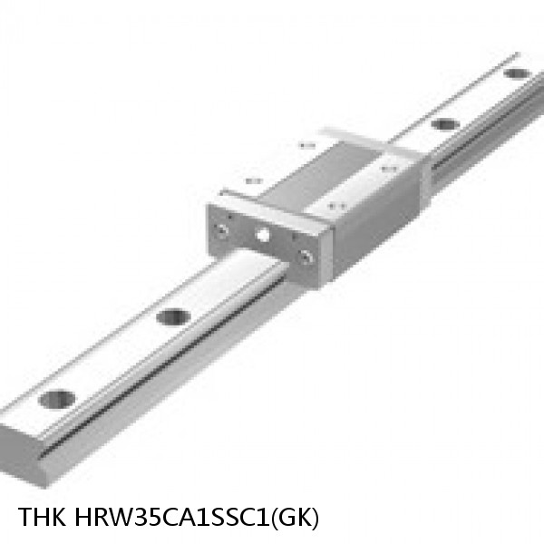 HRW35CA1SSC1(GK) THK Wide Rail Linear Guide (Block Only) Interchangeable HRW Series #1 image
