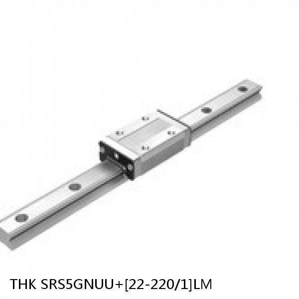 SRS5GNUU+[22-220/1]LM THK Linear Guides Full Ball SRS-G  Accuracy and Preload Selectable #1 image