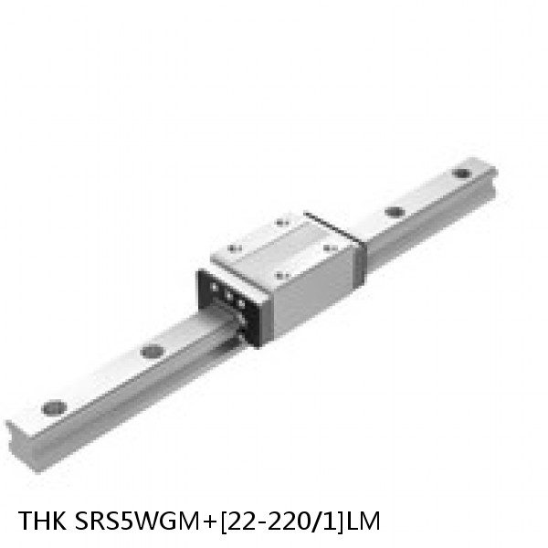 SRS5WGM+[22-220/1]LM THK Linear Guides Full Ball SRS-G  Accuracy and Preload Selectable #1 image