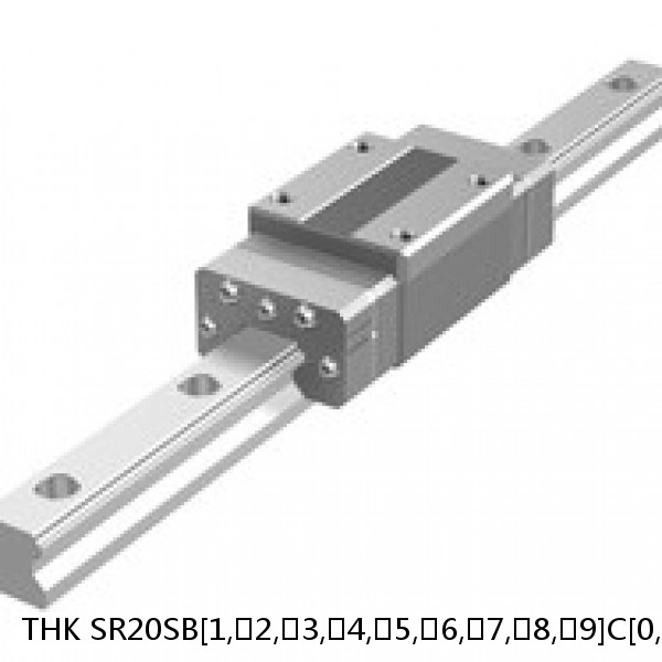 SR20SB[1,​2,​3,​4,​5,​6,​7,​8,​9]C[0,​1]+[61-3000/1]L[H,​P,​SP,​UP] THK Radial Load Linear Guide Accuracy and Preload Selectable SR Series #1 image