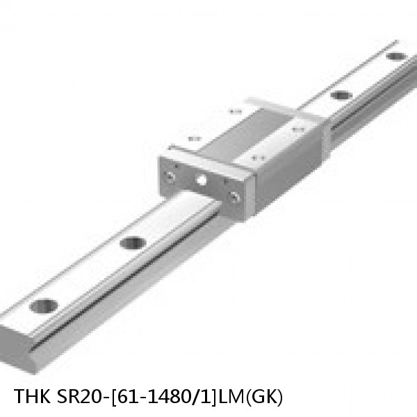 SR20-[61-1480/1]LM(GK) THK Radial Linear Guide (Rail Only)  Interchangeable SR and SSR Series #1 image