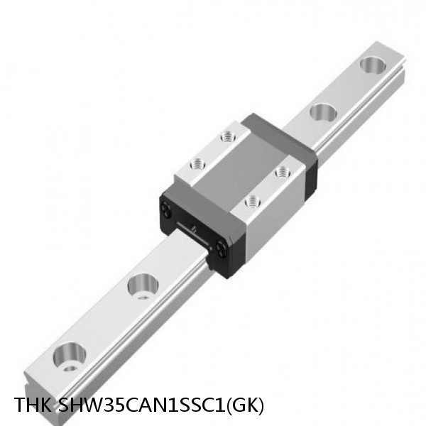 SHW35CAN1SSC1(GK) THK Caged Ball Wide Rail Linear Guide (Block Only) Interchangeable SHW Series #1 image