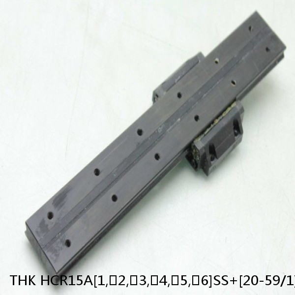 HCR15A[1,​2,​3,​4,​5,​6]SS+[20-59/1]/150R THK Curved Linear Guide Shaft Set Model HCR #1 image
