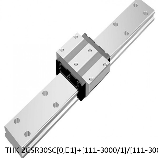 2CSR30SC[0,​1]+[111-3000/1]/[111-3000/1]L[P,​SP,​UP] THK Cross-Rail Guide Block Set #1 image