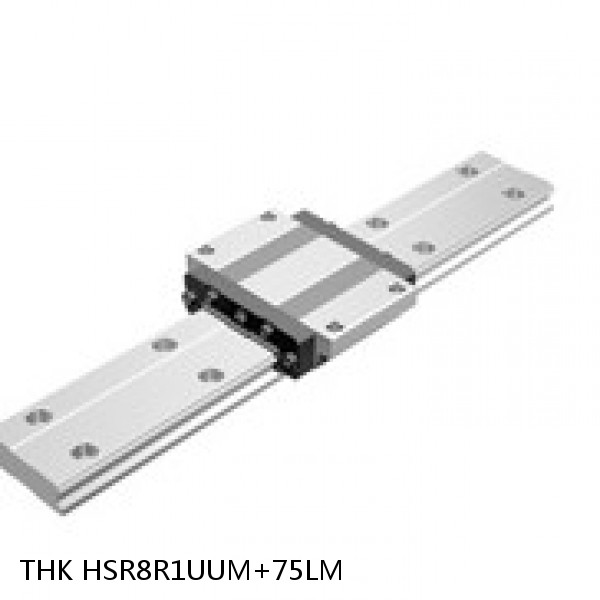 HSR8R1UUM+75LM THK Miniature Linear Guide Stocked Sizes HSR8 HSR10 HSR12 Series #1 image