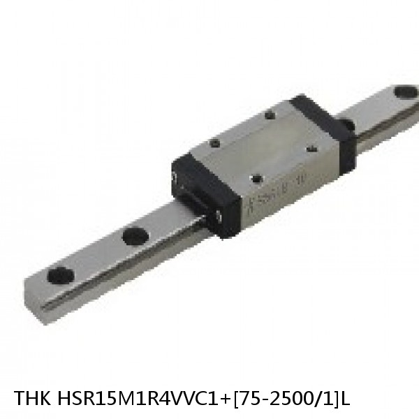 HSR15M1R4VVC1+[75-2500/1]L THK Medium to Low Vacuum Linear Guide Accuracy and Preload Selectable HSR-M1VV Series #1 image