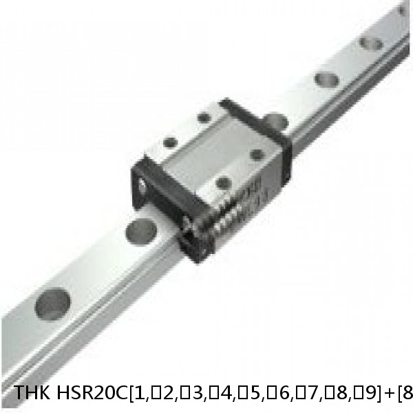 HSR20C[1,​2,​3,​4,​5,​6,​7,​8,​9]+[87-3000/1]L THK Standard Linear Guide Accuracy and Preload Selectable HSR Series #1 image