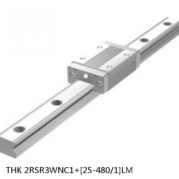 2RSR3WNC1+[25-480/1]LM THK Miniature Linear Guide Full Ball RSR Series #1 image