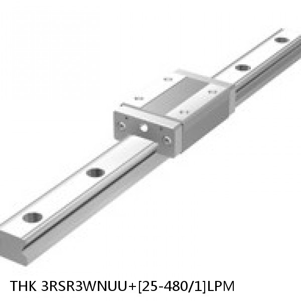 3RSR3WNUU+[25-480/1]LPM THK Miniature Linear Guide Full Ball RSR Series #1 image
