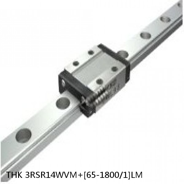3RSR14WVM+[65-1800/1]LM THK Miniature Linear Guide Full Ball RSR Series #1 image
