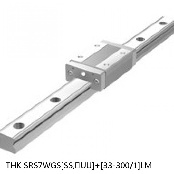 SRS7WGS[SS,​UU]+[33-300/1]LM THK Miniature Linear Guide Full Ball SRS-G Accuracy and Preload Selectable #1 image